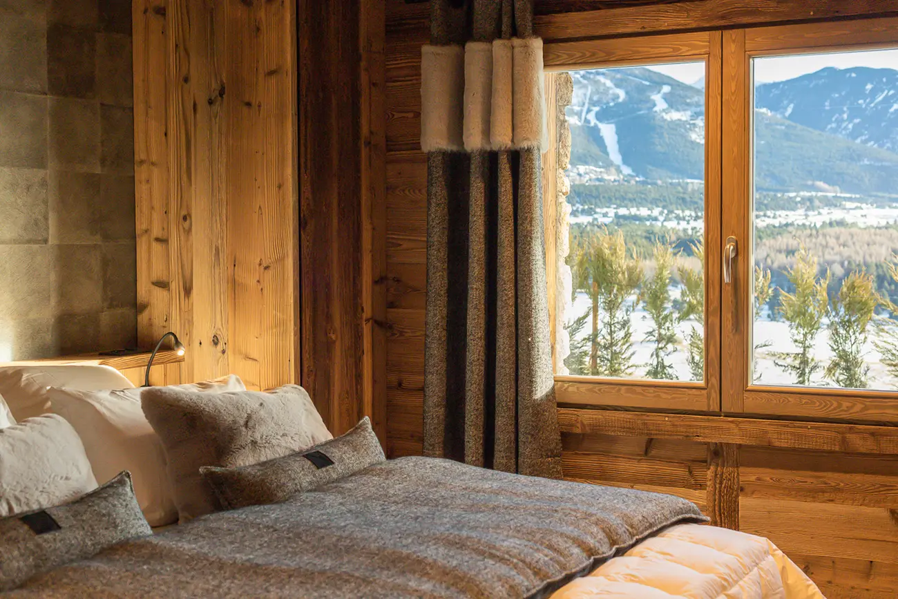 Chalet de luxe avec 6 chambres spacieuses et confortables